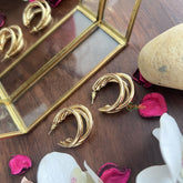 Vriksham Classic Half Hoop Earring-G17732